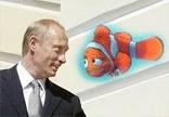 Путин поцеловал рыбу